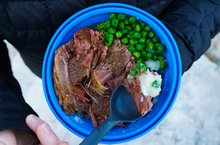 American steak meal