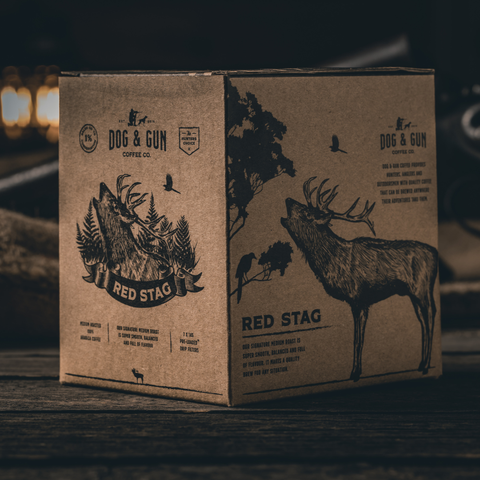 Dog & Gun-Pre Loaded Slow Drip Filter Coffee-15 Pack