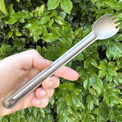 On Track Meals Titanium Long Handle Spork