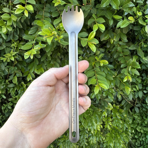 On Track Meals Titanium Long Handle Spork