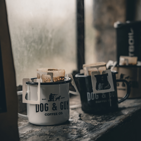 Dog & Gun-Pre Loaded Slow Drip Filter Coffee-15 Pack