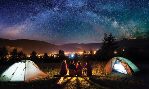 family camping trip