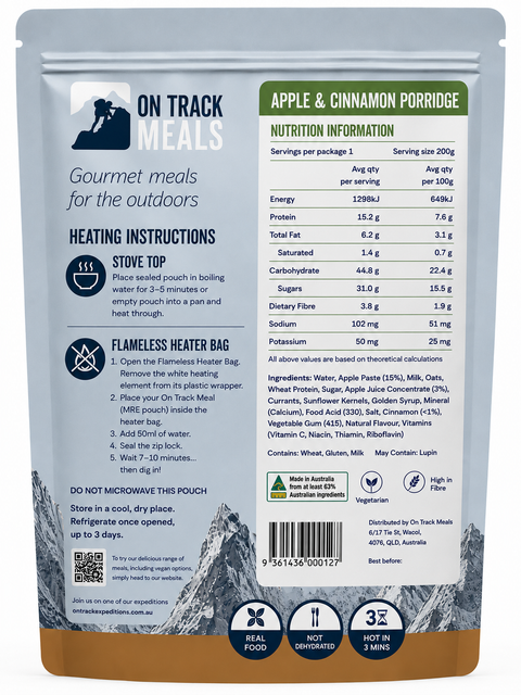 Apple & Cinnamon Protein Porridge (Limited Edition)