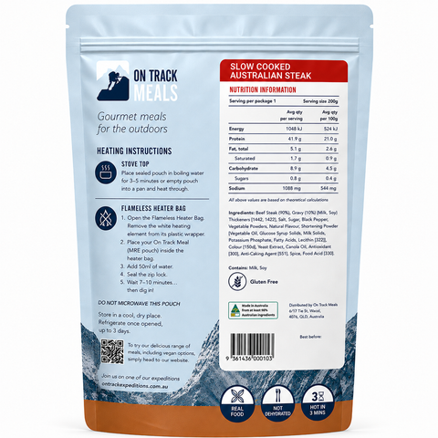 Slow Cooked Australian Steak (Premium Range)