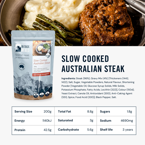 Slow Cooked Australian Steak (Premium Range)