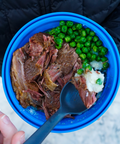 American steak meal
