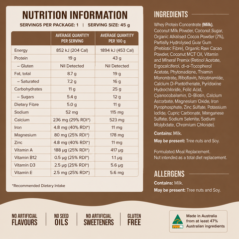 Chief Meal Replacement Shake